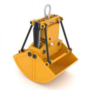 SLD electric-hydraulic bucket grabs - Clamshell