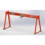 جرثقیل دروازه ای تک پل - Single Girder Gantry Cranes